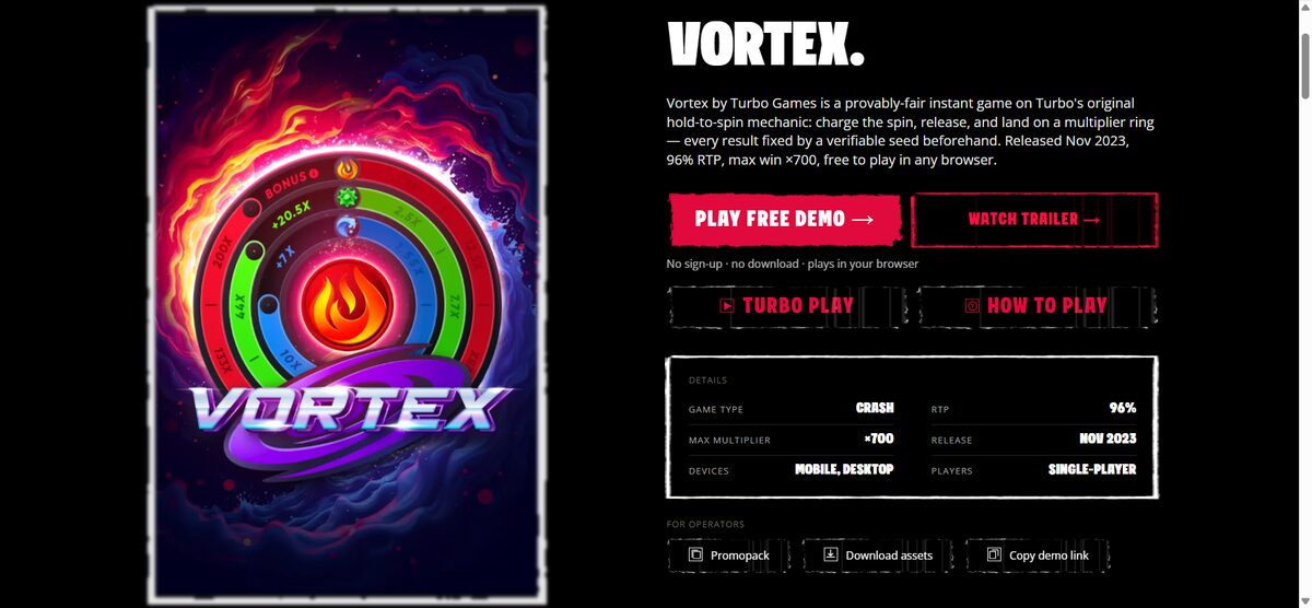 Vortex Turbo Games